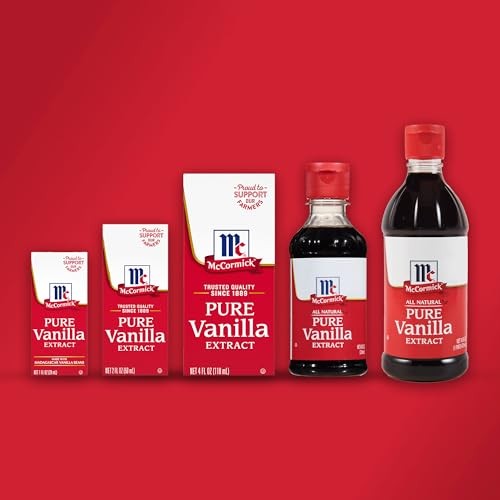 McCormick Vanilla Extract, Pure, Gluten Free, Non-GMO, 16 Fl Oz (Pack of 1)