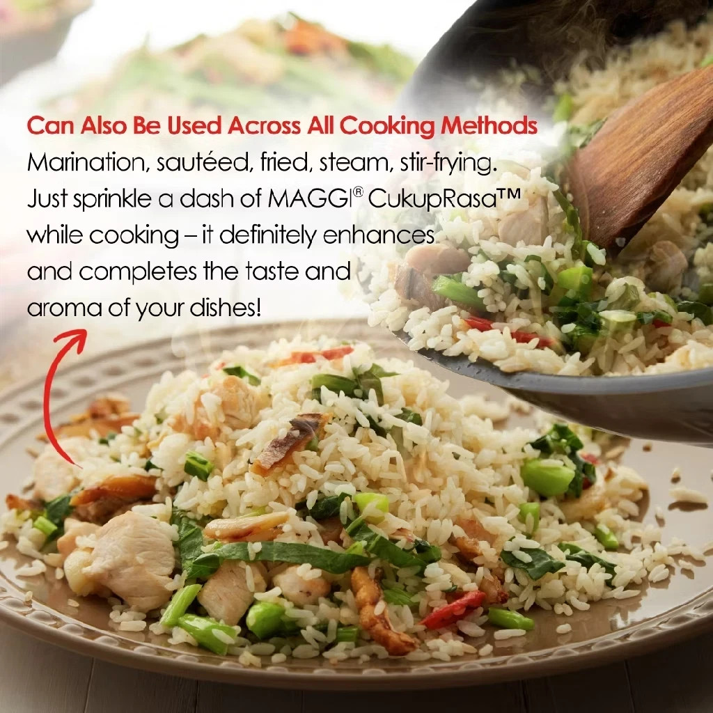 Maggi Cukup Rasa Seasoning (100g x 7) – All-in-One Flavor Enhancer HALAL