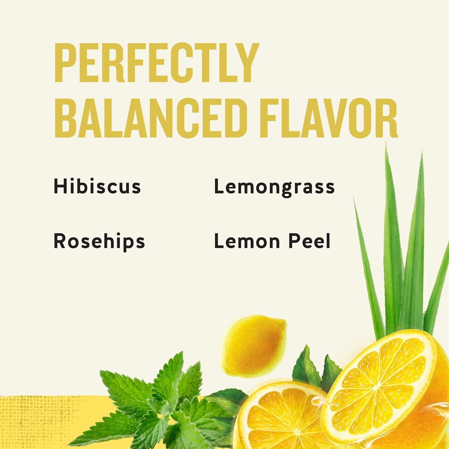 Celestial Seasonings 100% Natural Lemon Zinger Herbal Tea 20 ct