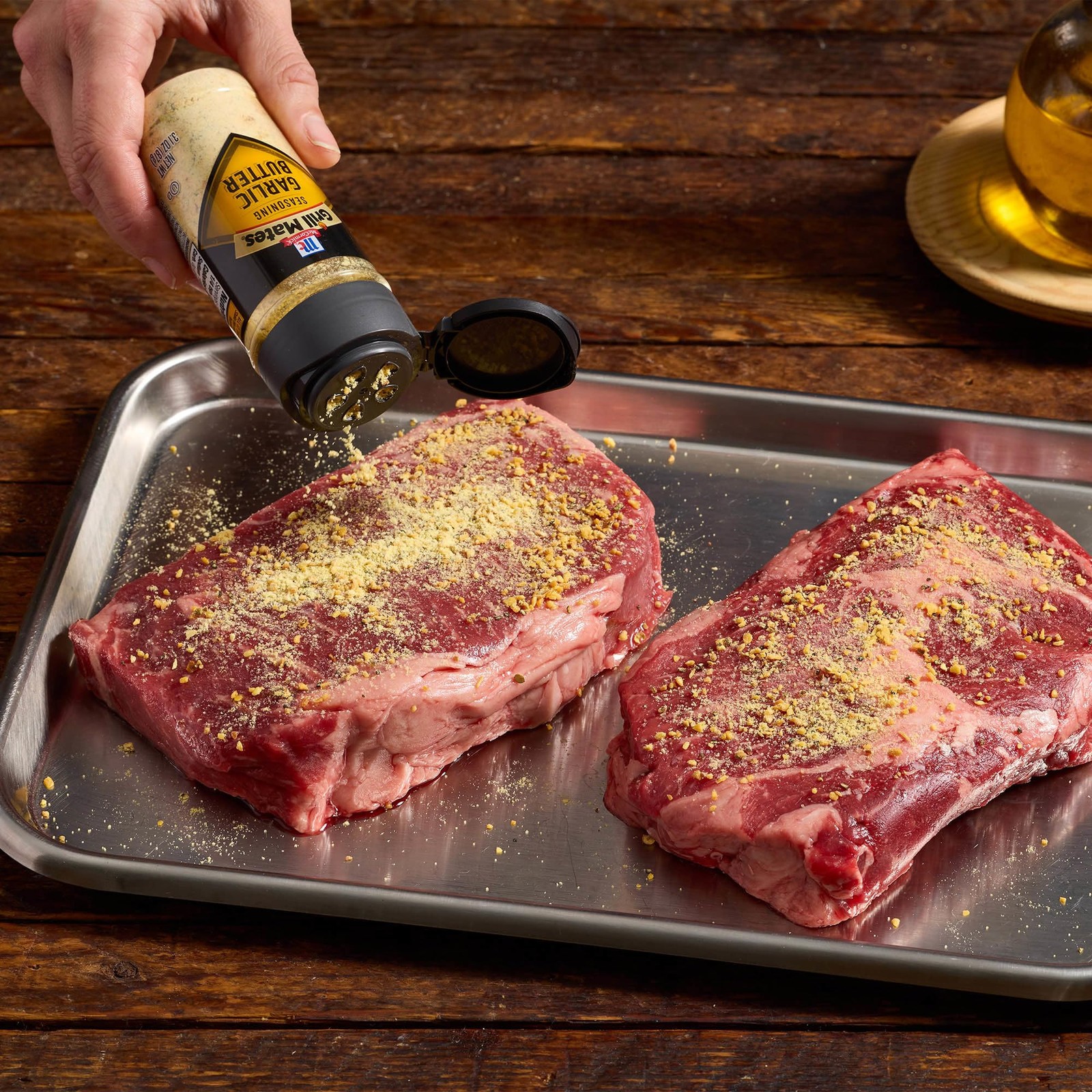 McCormick Grill Mates Garlic Butter Seasoning, 3.1 oz Ounce (Pack of 1)