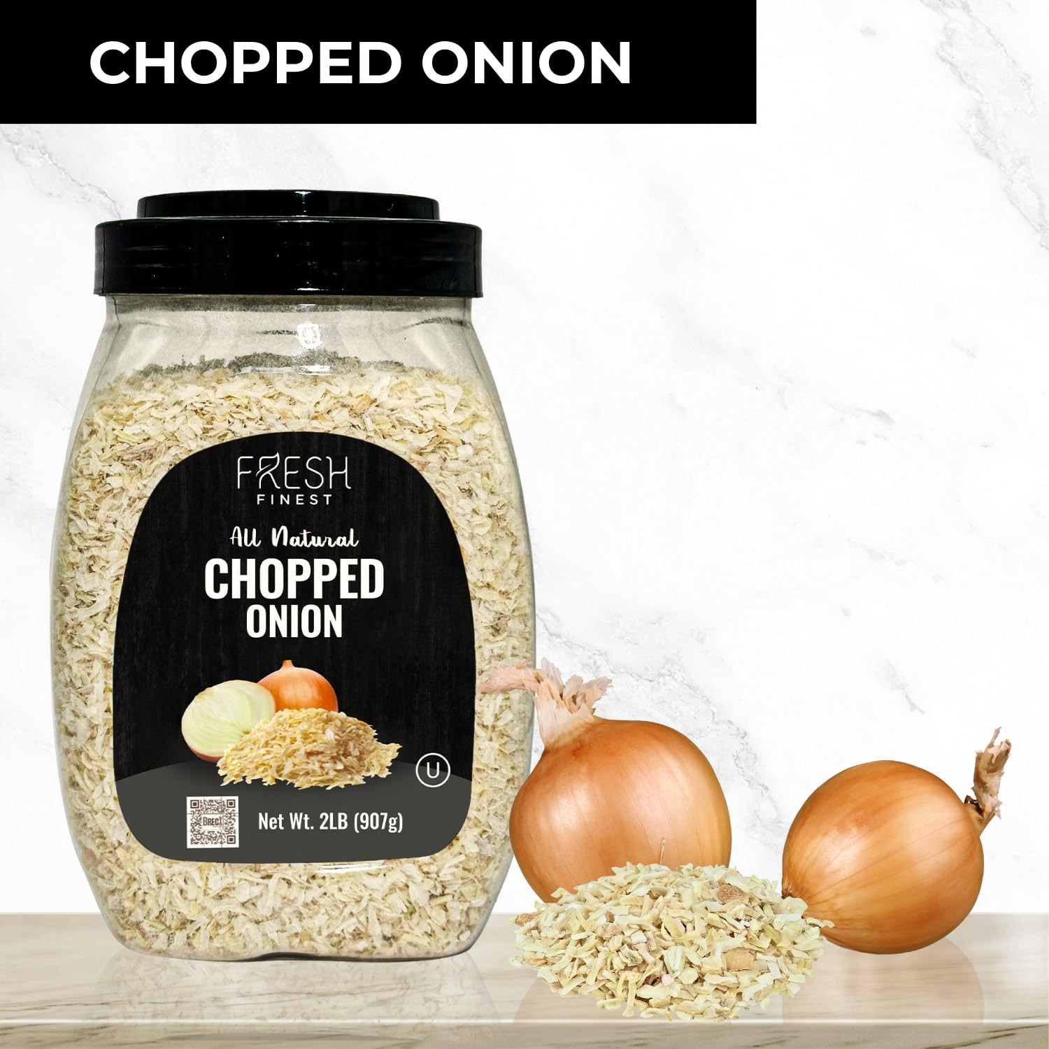 Fresh Finest Bulk Spices Commercial and Home Cooking, Dehydrated Chopped Onions