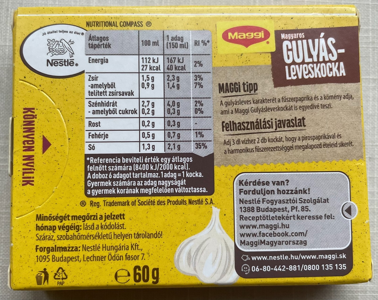 Authentic Hungarian Goulash Kit – Szegedi PDO Paprika, Univer Paste, Soup