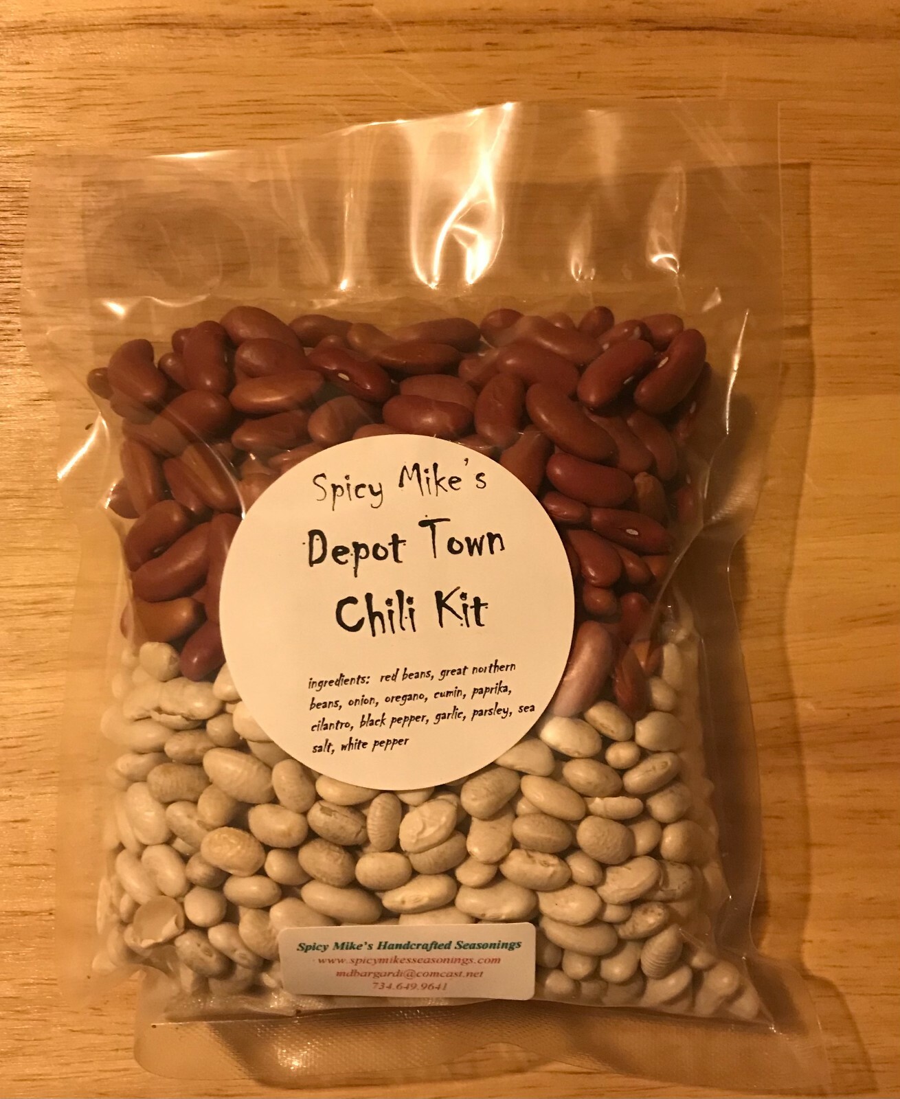 Chili Kit White Chicken Chili or Traditional Red Chili by Spicy Mike