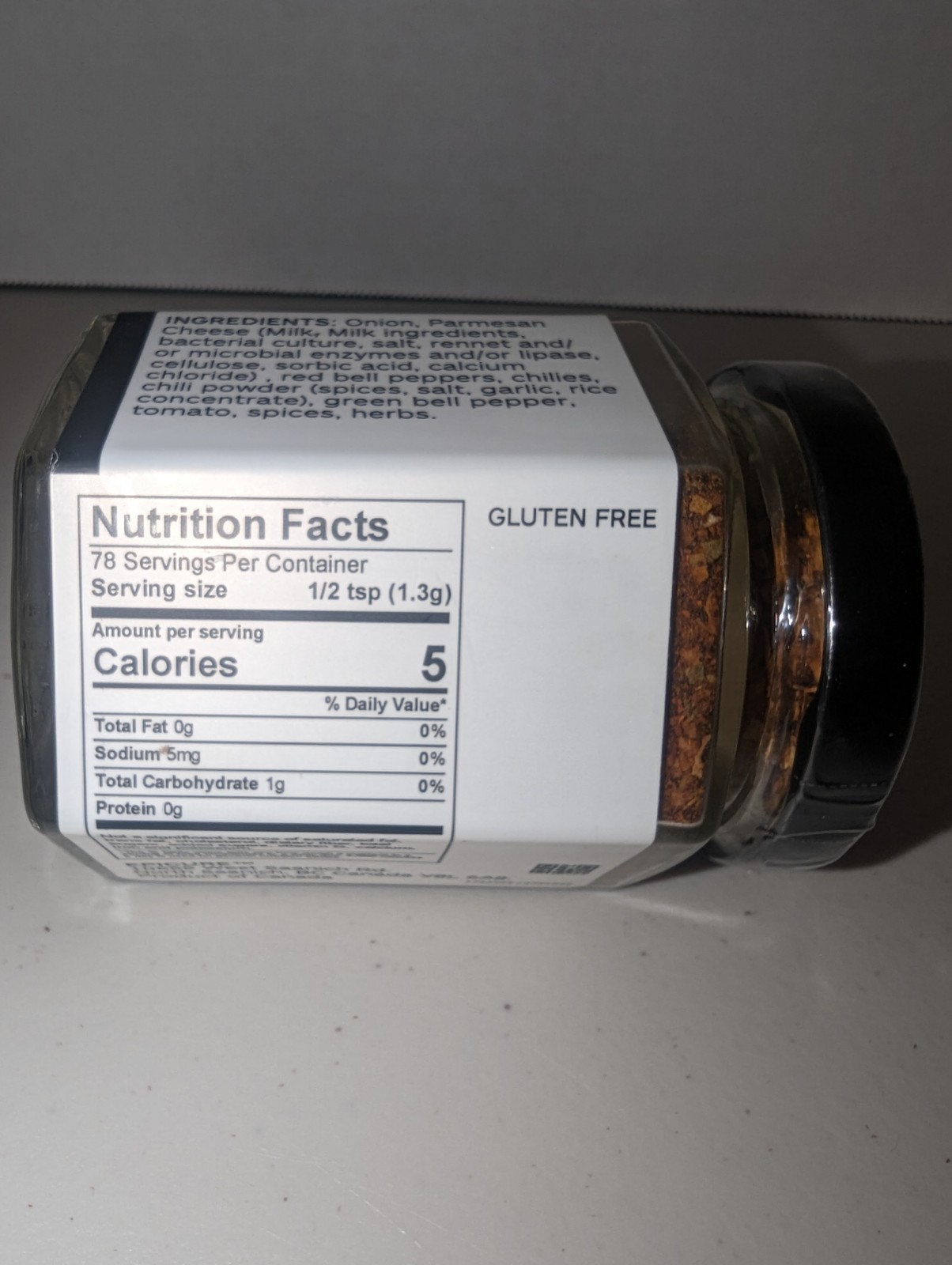 Epicure Nacho Cheese Dip Mix 3.6 Oz Glass Jar Gluten Free