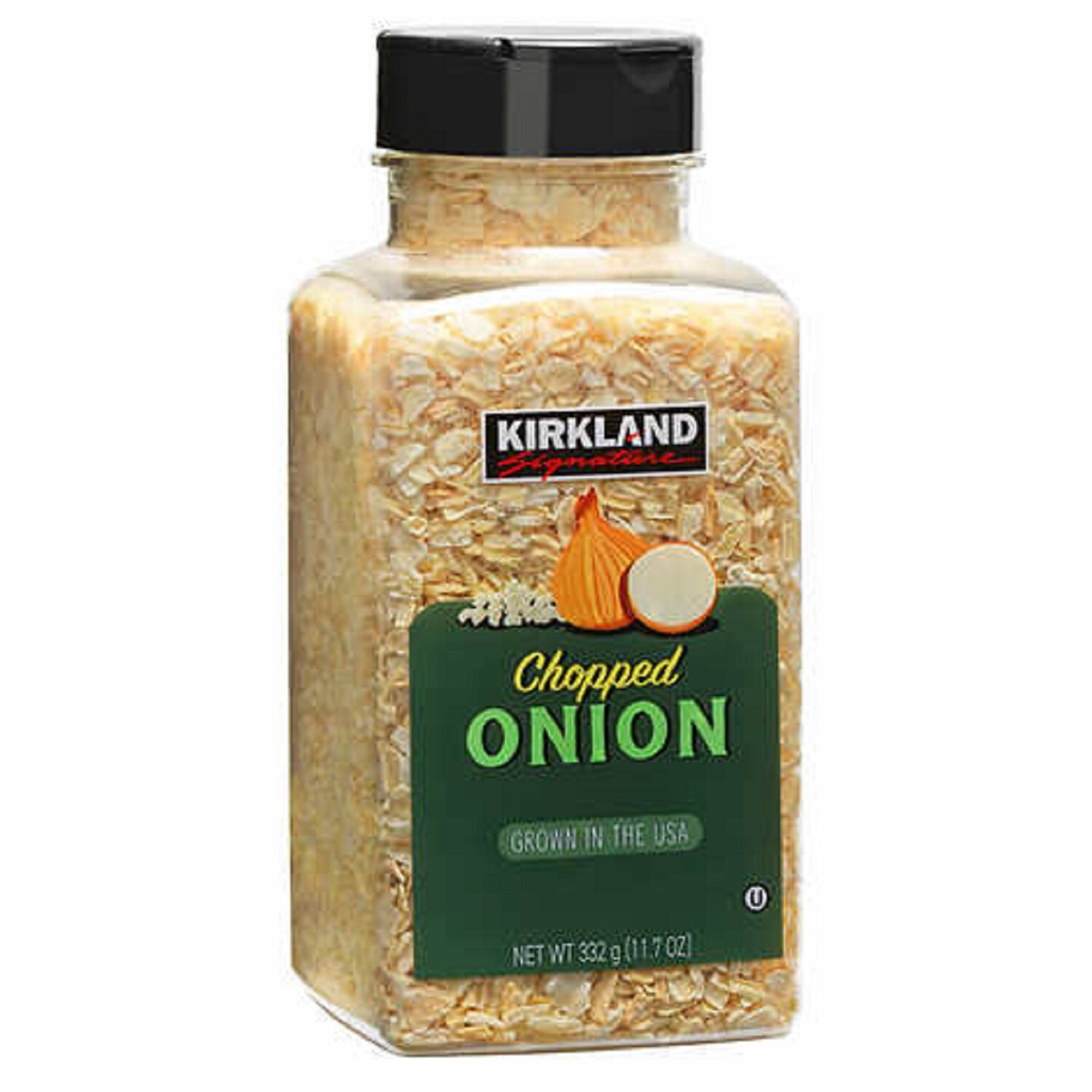 Kirkland Pure Sea Salt 30 oz. + Chopped Onion 11.7 oz. Kosher California Grown