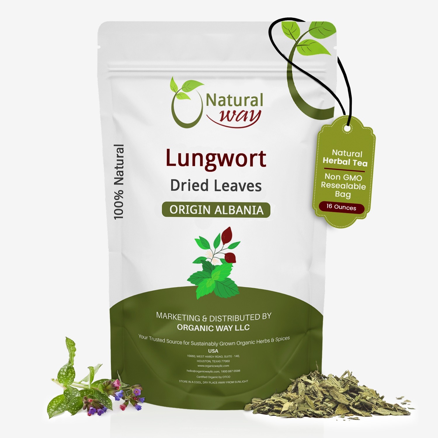 Natural Way lungwort dried leaves