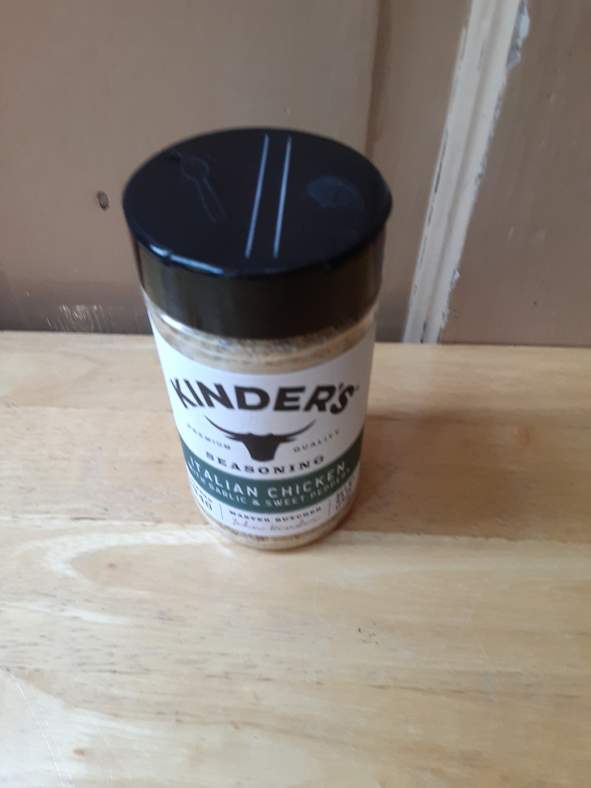 Kinder’s Italian Chicken Seasoning 9.6 oz. SEALED EXP. 1-22-28