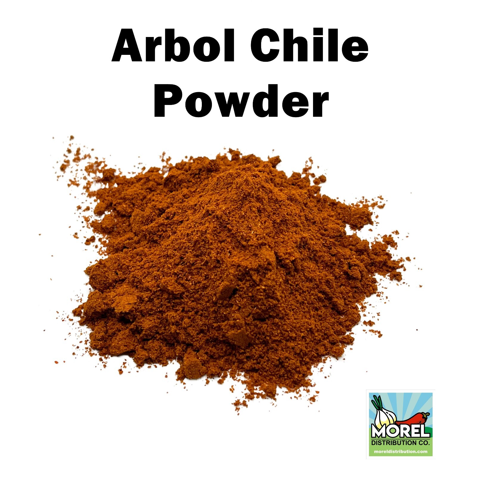 Dried Arbol Chili Pepper Powder (Chile de Arbol). 4 OZ, 1 LB, 2 LB, 5 LB & 10 LB