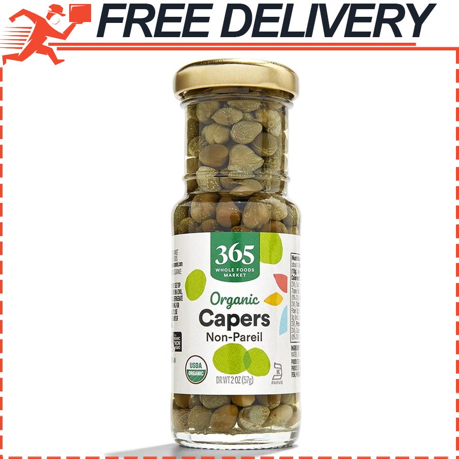 365 by Whole Foods Market, Organic Nonpareil Capers, Non-GMO 2 Ounce