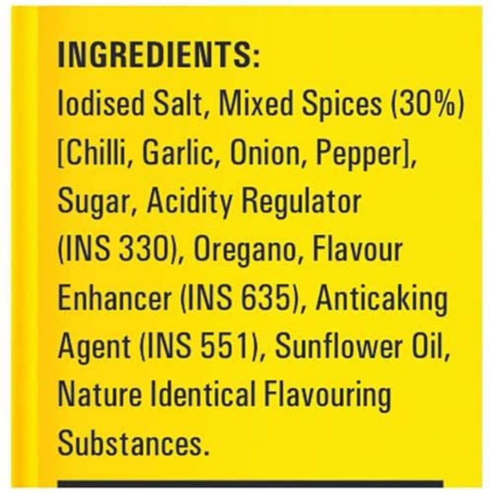 peri peri masala Powder, Vegetable & french fries Masala (Pack of 6 )