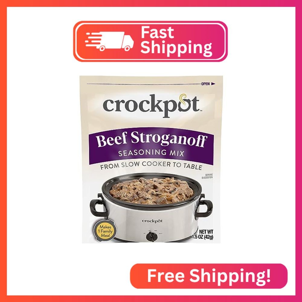 Crock-Pot Beef Stroganoff Seasoning Mix, 1.5 Ounce