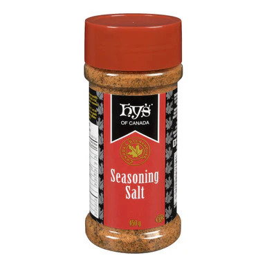 Hy’s Seasoning Salt – 450g/15.9oz., 12 Pack {Imported from Canada}
