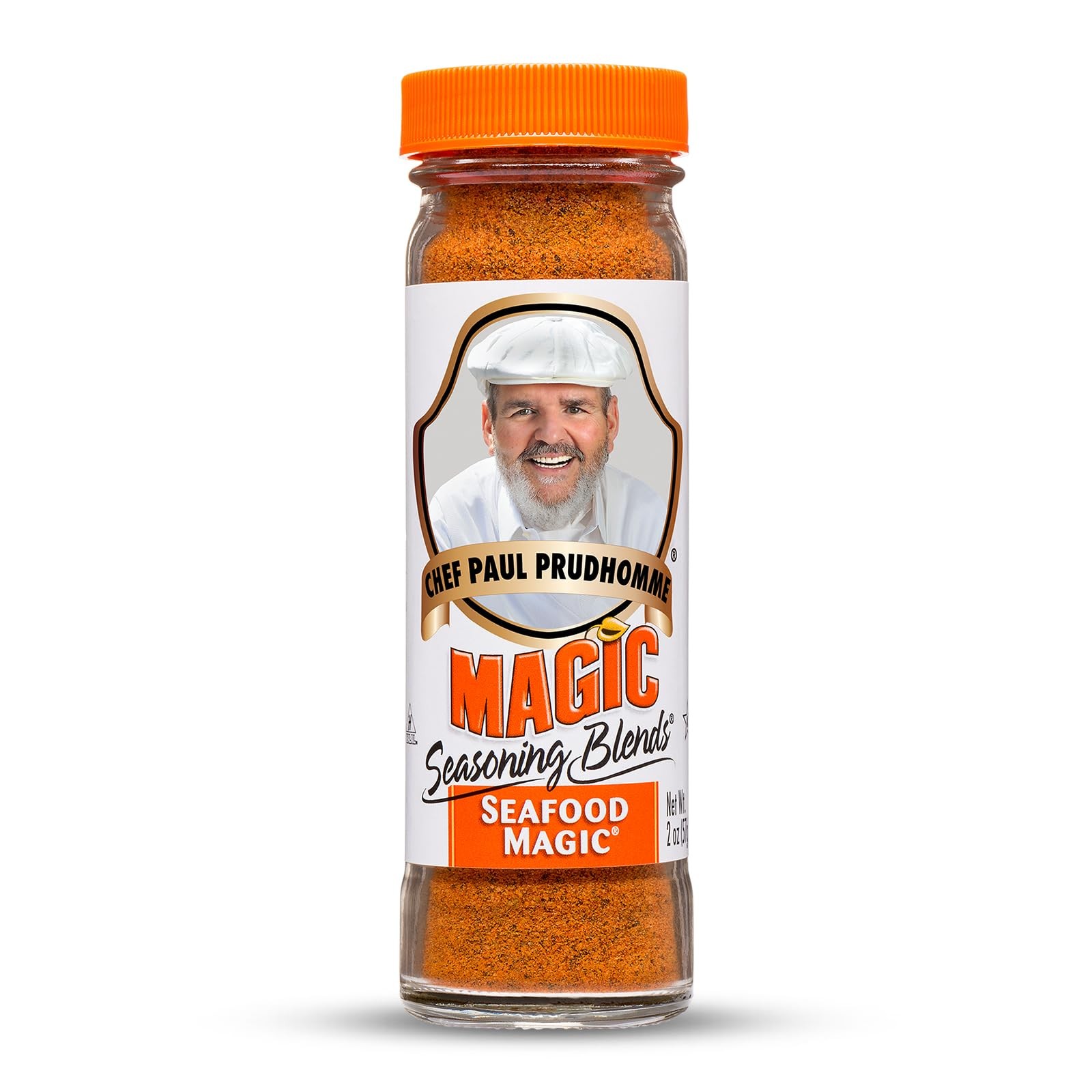 Chef Paul Seafood Magic Seasoning 2Oz All Purpose Flavor For Seafood And More