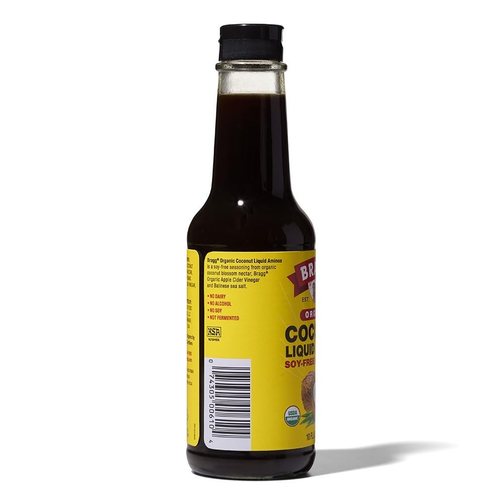 Bragg Organic Coconut Liquid Aminos Seasoning, 10 fl oz (Pack of 1)