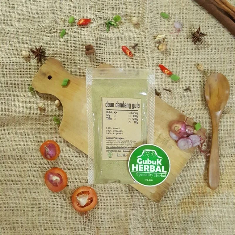 DANDANG GULA Leaves Powder Organic Herb Spices Fresh Pure Hygienic Premium
