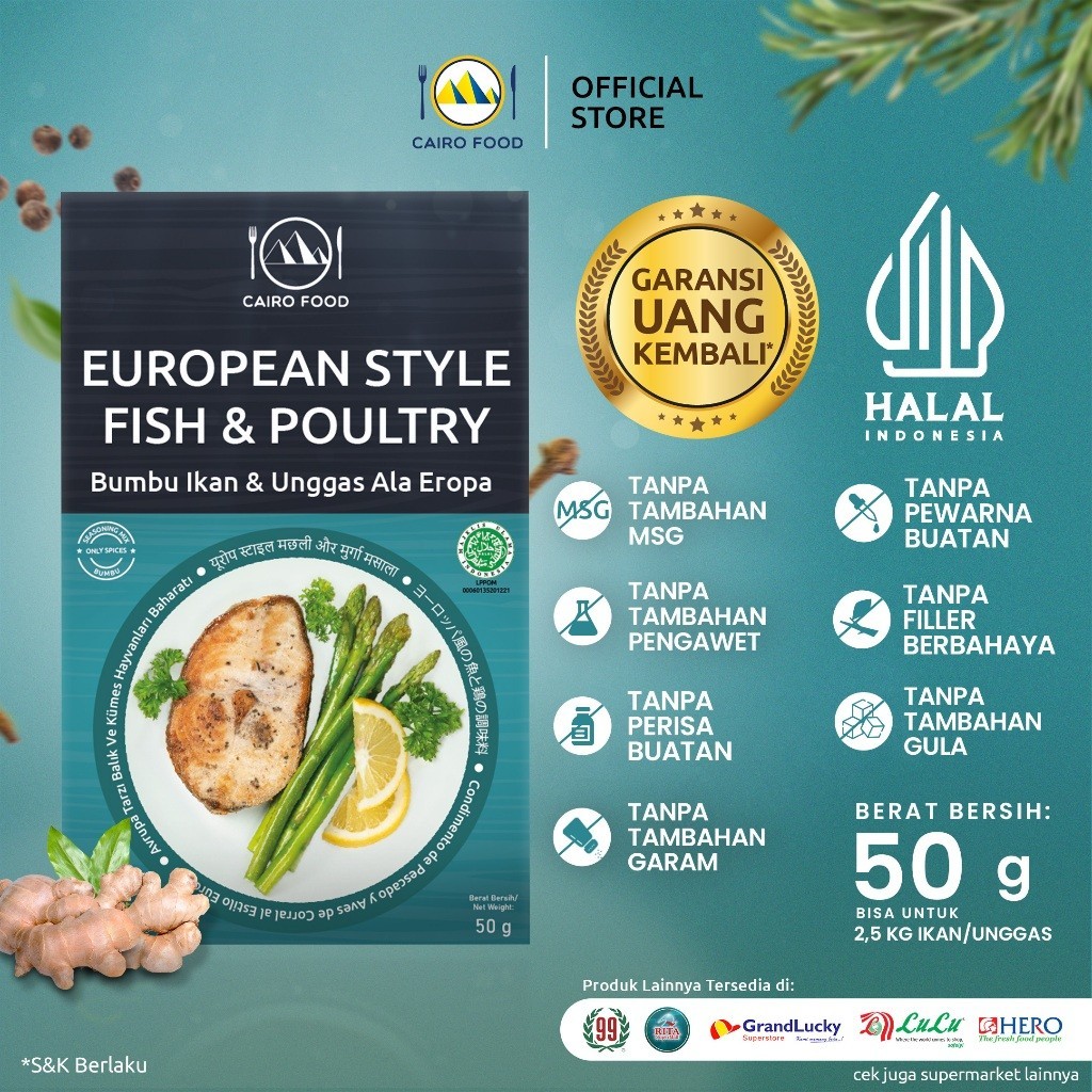 Seasoning European Style Fish And Poultry Marinade Fish And Chicken Ala Eropa Se