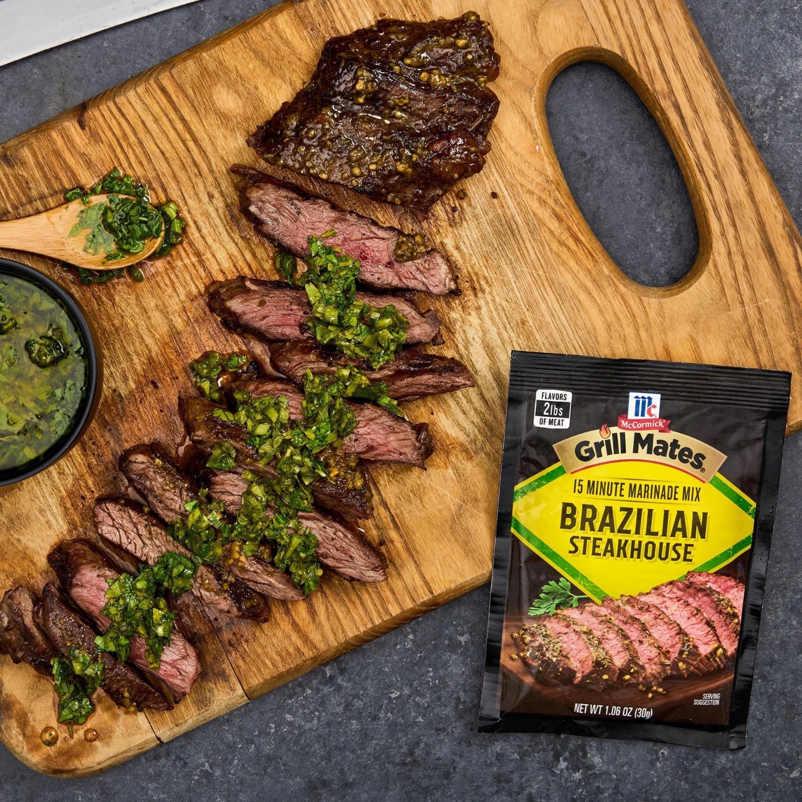 Brazilian Steakhouse Seasoning Mix, 2.12 oz – Pack of 6, BBQ & Grilling Spice