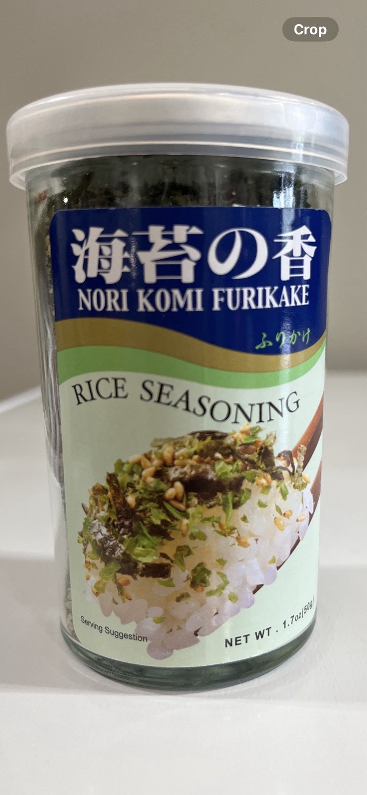 Nori Komi Furikake Rice Seasoning, 1.7 Oz
