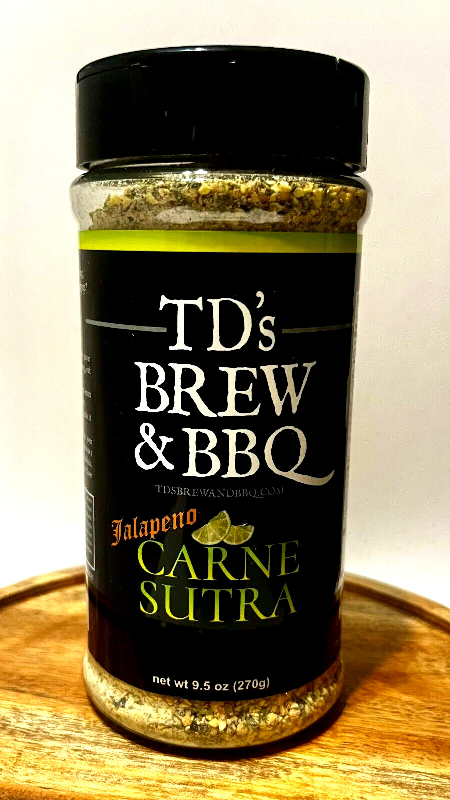 TD’s Brew & BBQ Jalapeno Lime Carne Sutra Meat & Vegetable Seasoning