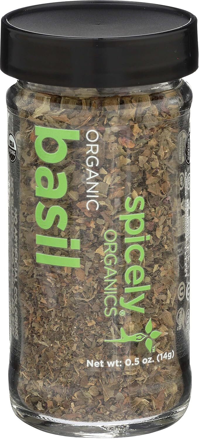 Spicely Organics Organic Basil 0.5 Oz