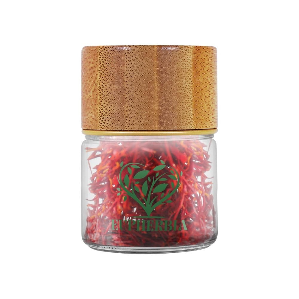 Grade A+ Pure All Red Saffron Threads – 100% Natural Luxury Spice 0.035 oz