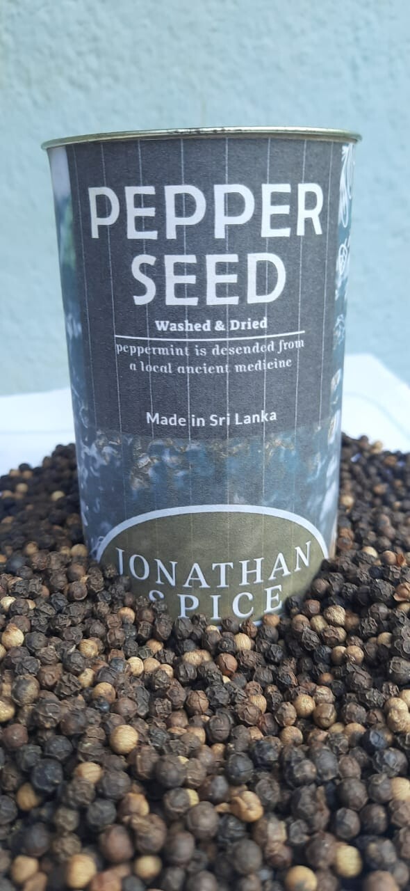 Ceylon Black Pepper Seeds/ Peppercorns Sri Lankan Organic Spices