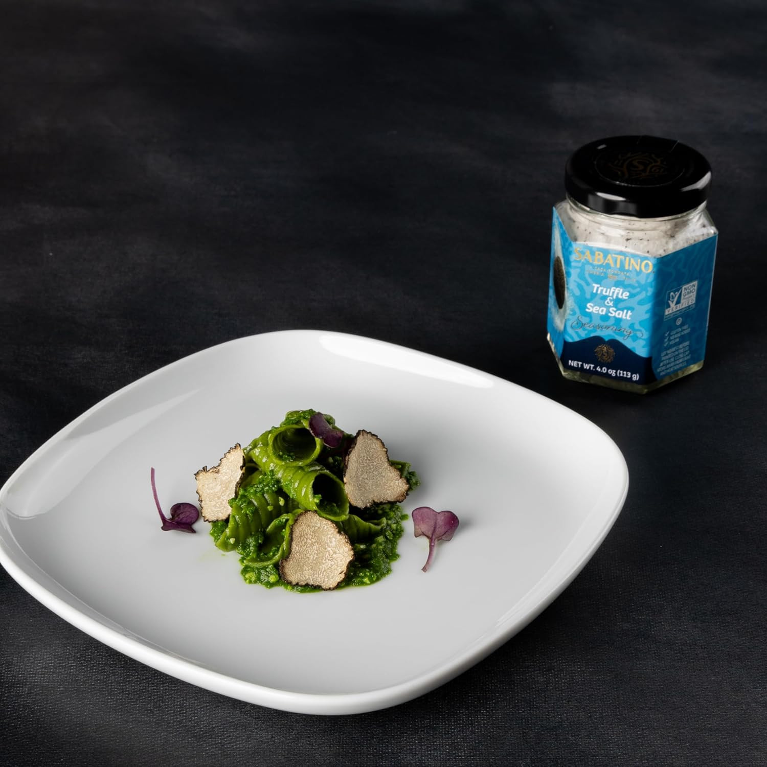 Sabatino Tartufi Truffle Salt Seasoning, All Natural Gourmet Truffle Salt