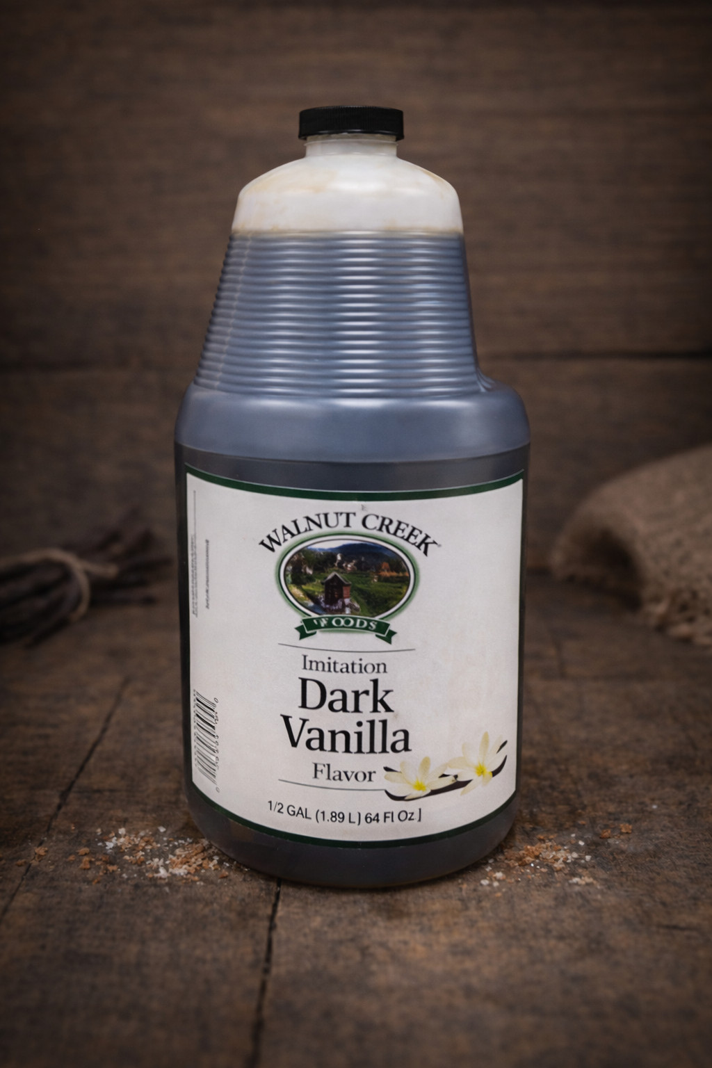 IMITATION DARK VANILLA 1/2 GALLON