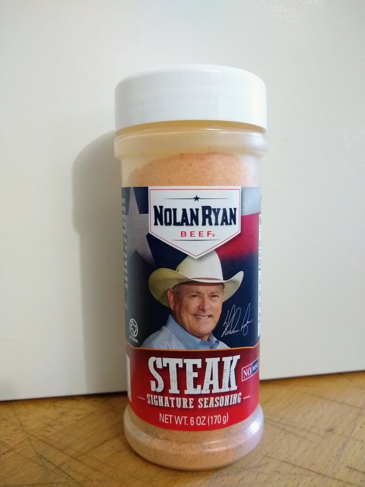 Nolan Ryan’s Signature Steak Seasoning All Natural and NO MSG