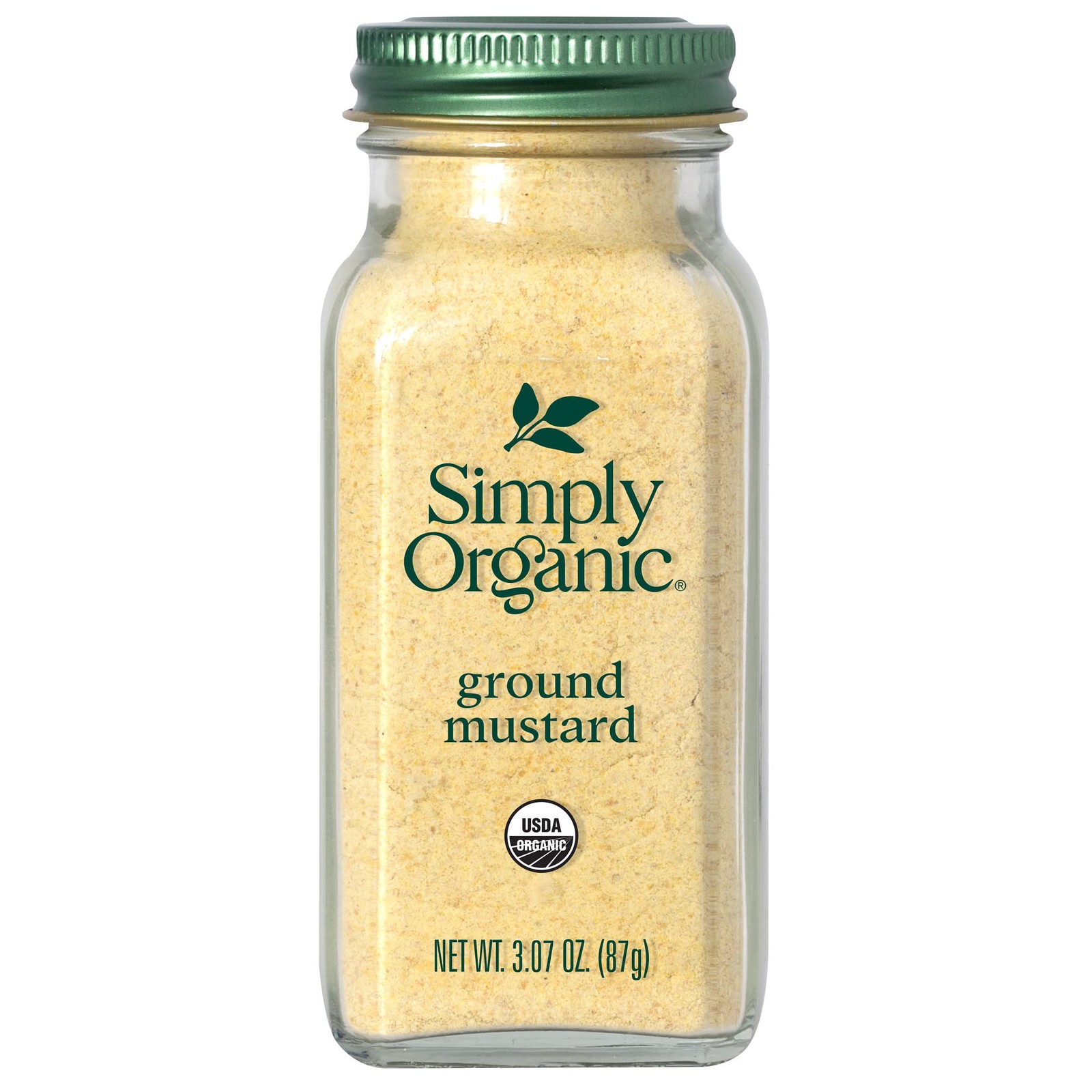 Organic Ground Mustard Seed 3.07 oz – Robust Flavor, Kosher, Non-Irradiated