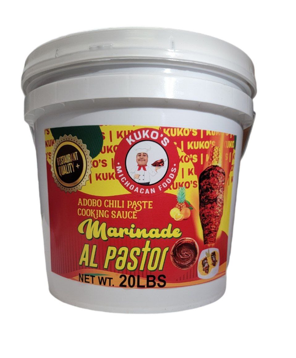 1 One adobo Al Pastor birria Barbacoa Chili paste 1 marinade cooking sauce 20lbs