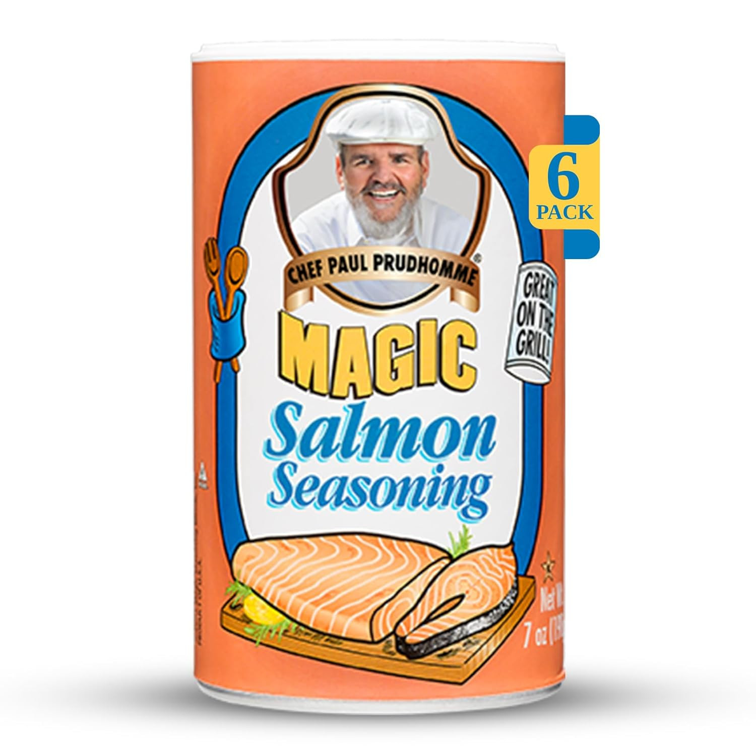 Chef Paul Magic Seasonings Blends Salmon Magic Seasoning | Salmon Seasoning with