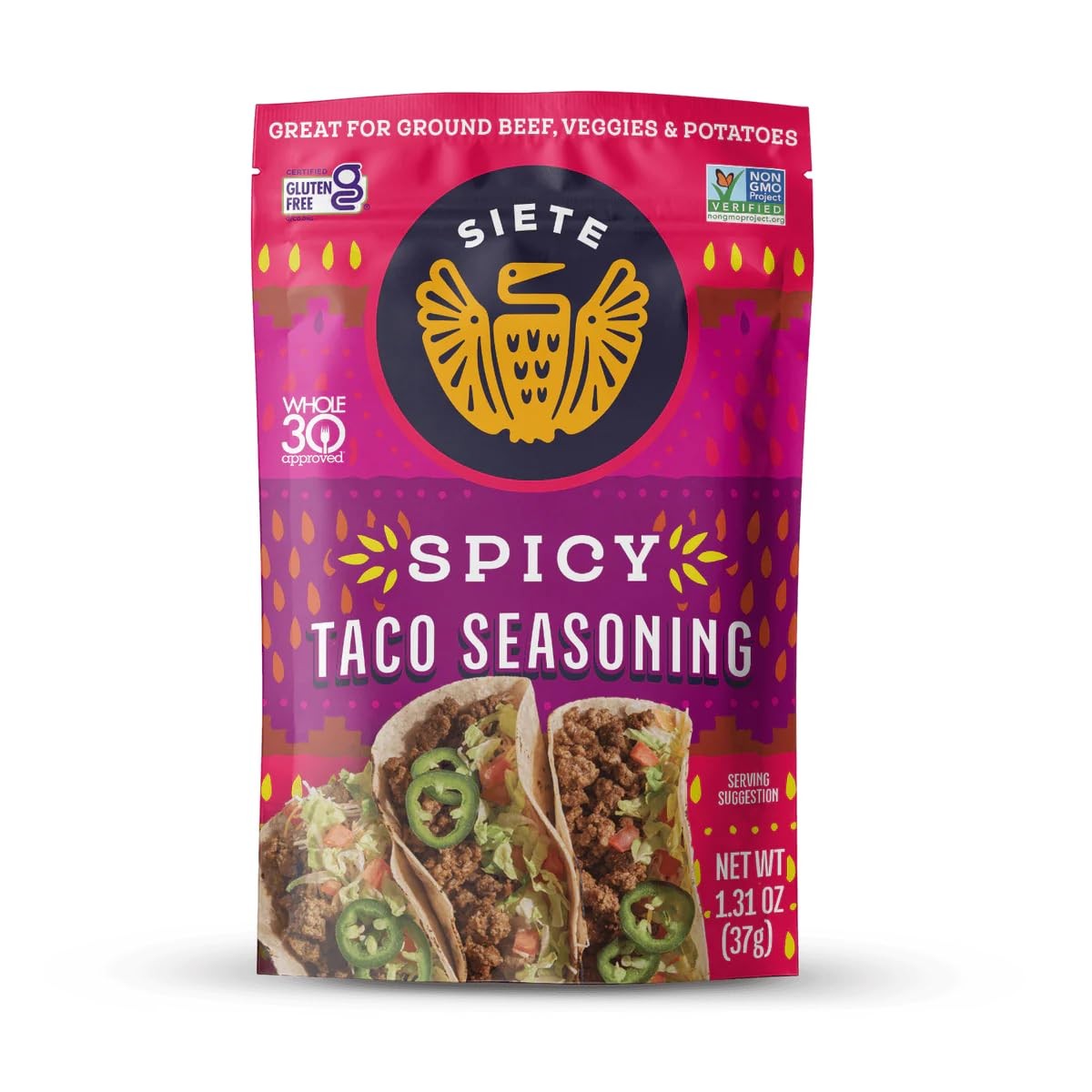 Spicy Taco Seasoning Mix | Gluten Free | Vegan | Paleo | Preservative Free | …