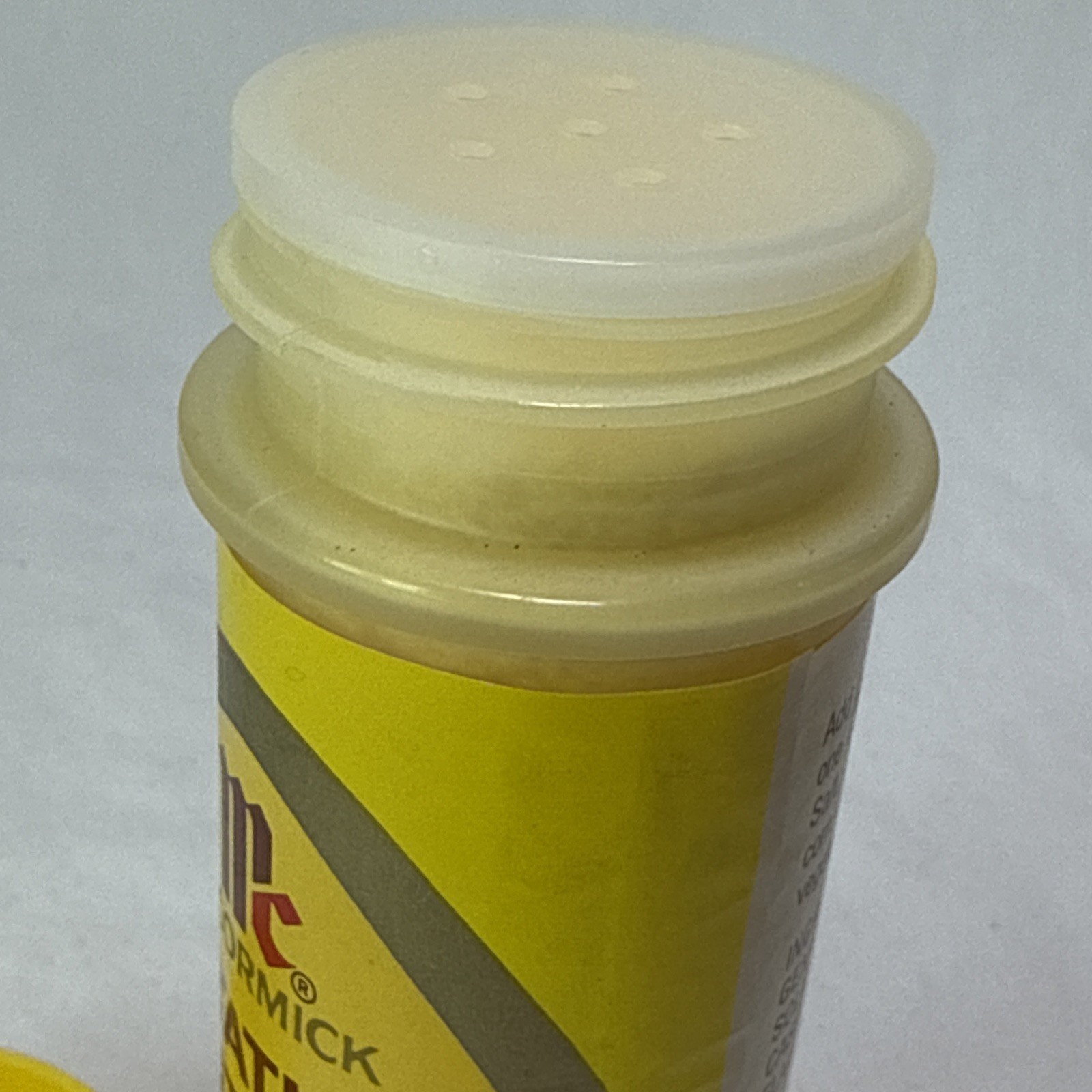 mccormick Imitation Butter Flavored Salt 1981 Vintage Kitchen Decor Movie Props