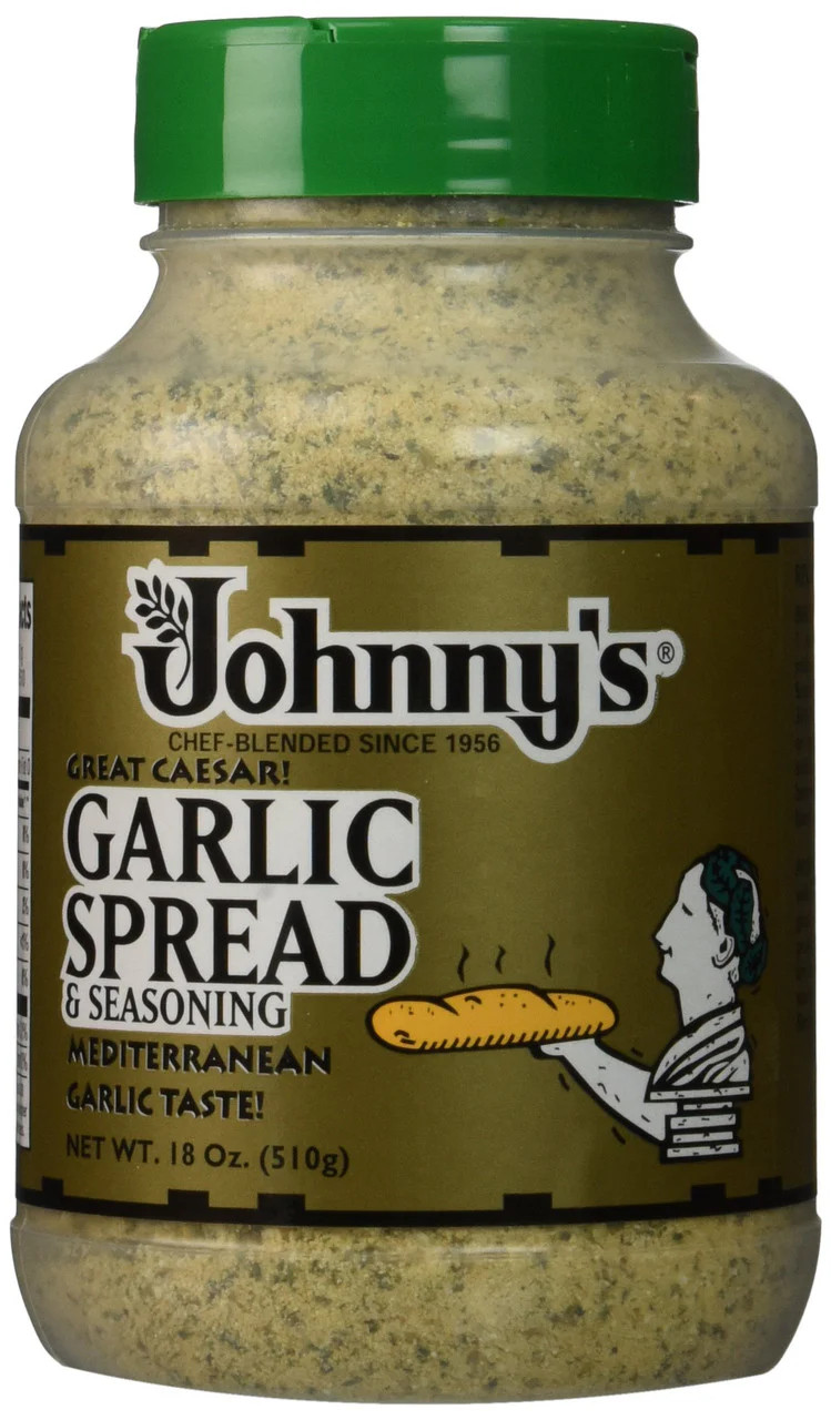 Johnny’s Garlic Spread & Seasoning, 510g/18 Oz (2-Pk)