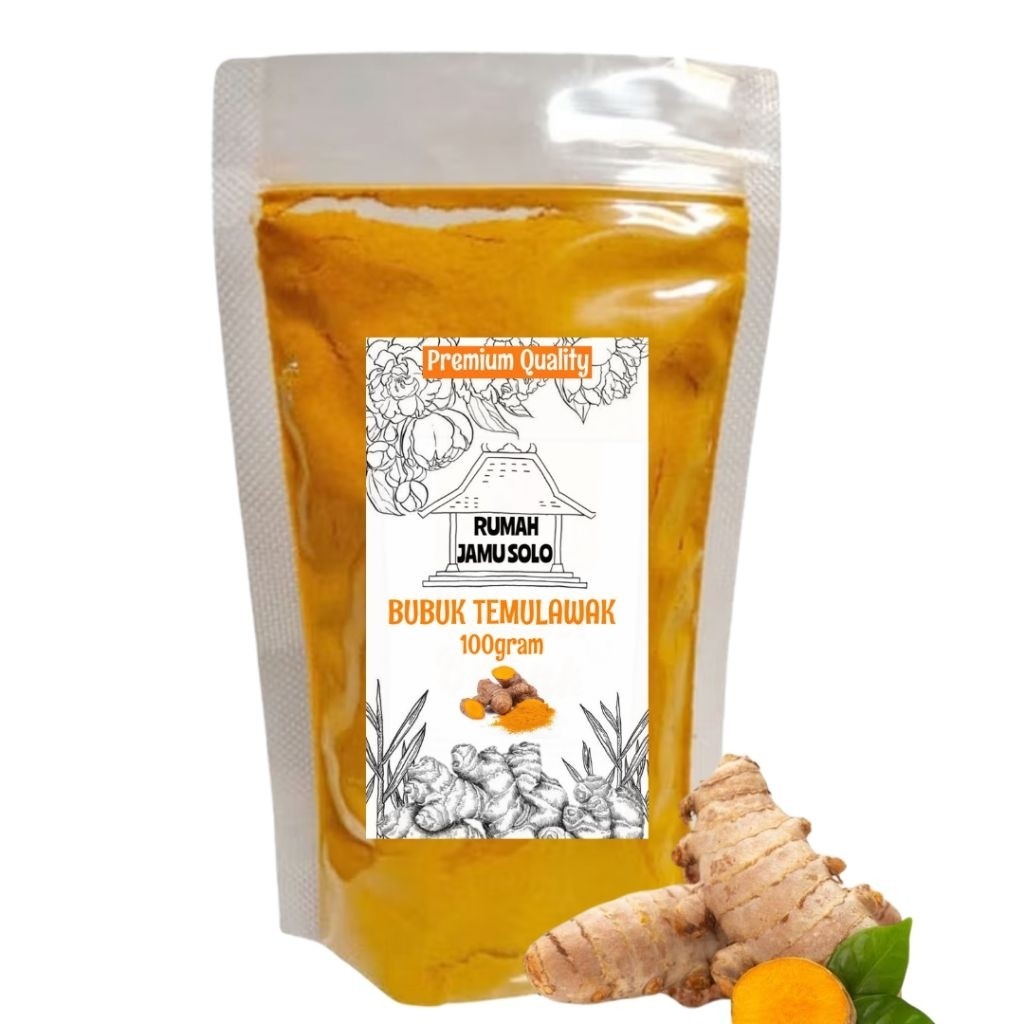 Javanese Curcuma (Temulawak) Powder 100g Culinary Grade