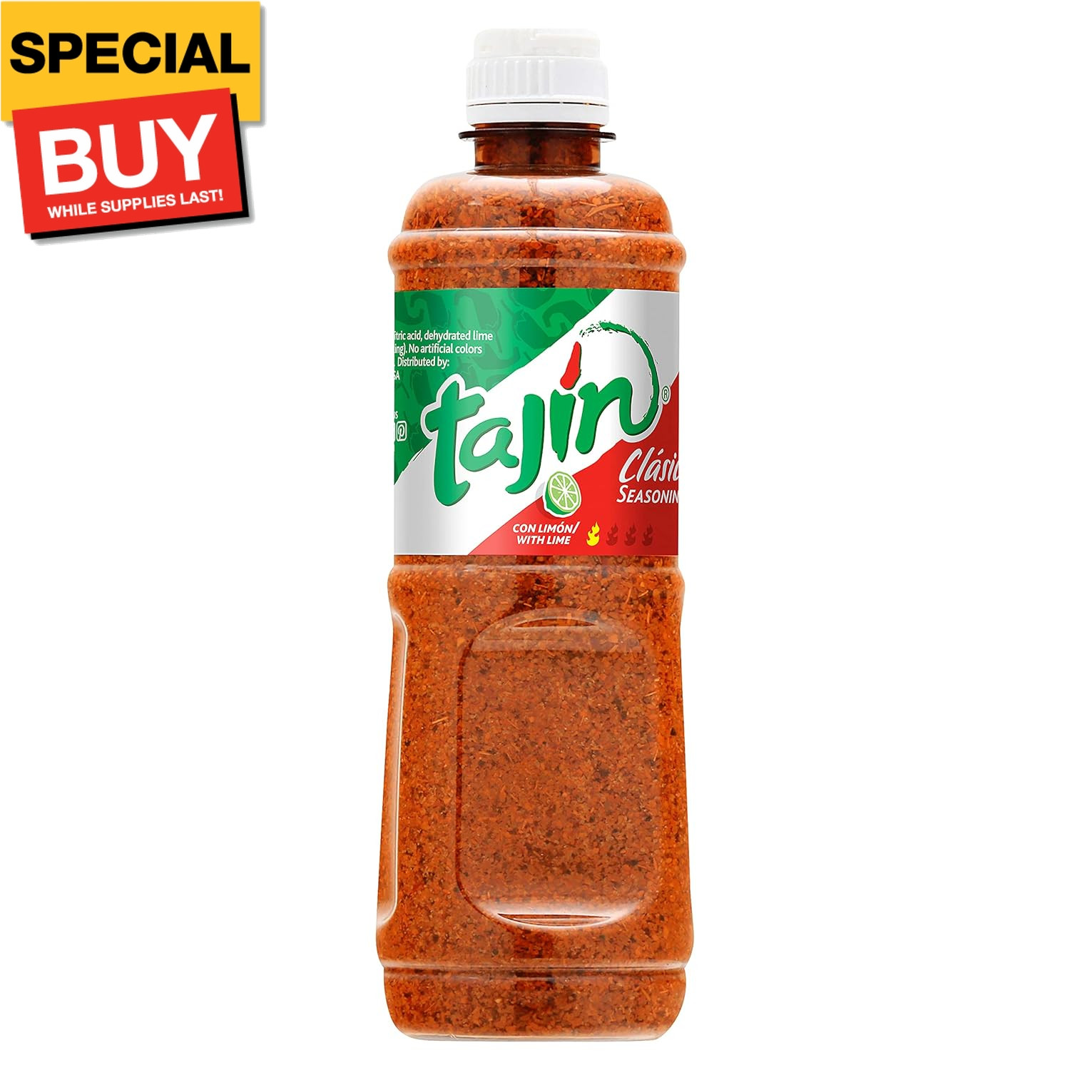 Tajín Clásico Chile Lime Seasoning 14 oz (Pack of 1)