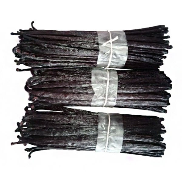 Organic Madagascar Vanilla Planifolia Bourbon Fresh Beans Pods Grade A 15cm-17cm