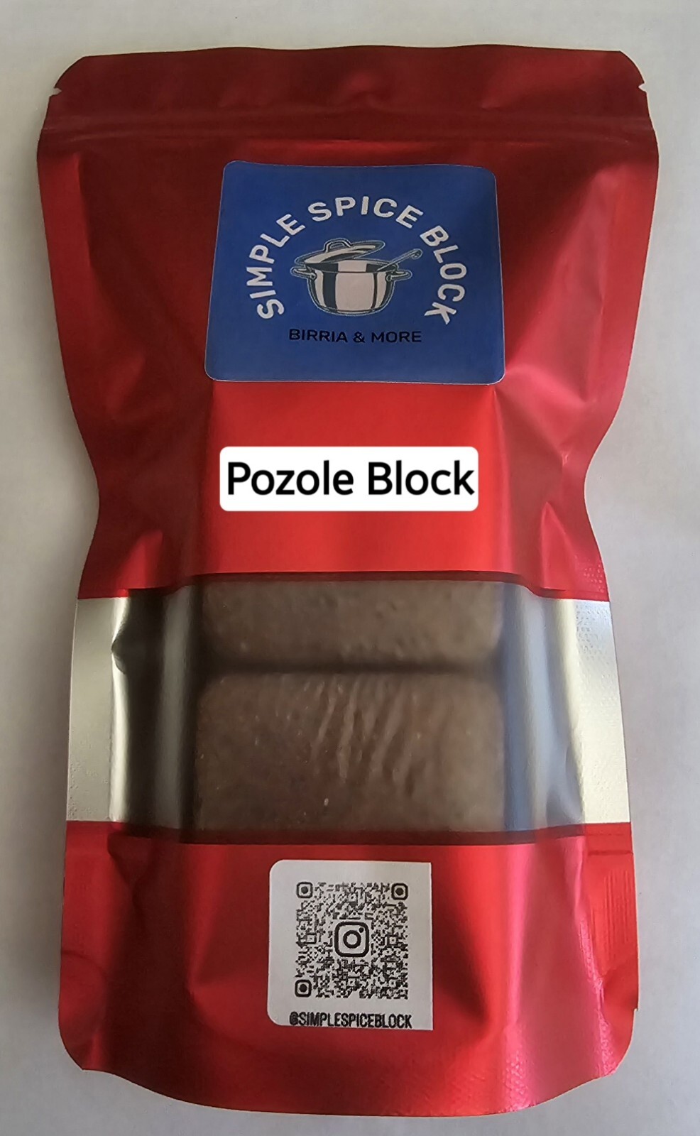 Pozole*Block* 2/PK. A Simple Spice Block of herbs & spices to make Pozole.