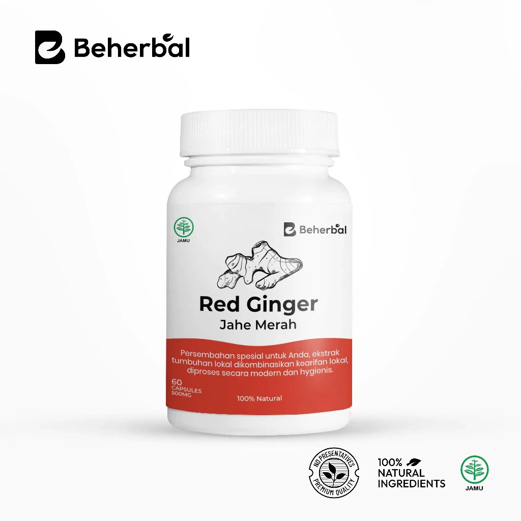 Red Ginger Caps Natural Organic Herbs Spices Fresh Pure Hygienic Premium