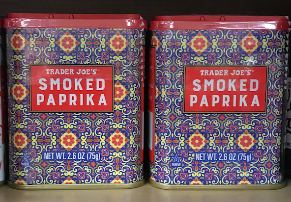 Trader Joe’s Smoked Paprika Powder Spice Seasoning New Tin, 2.6 oz, 2 Pack