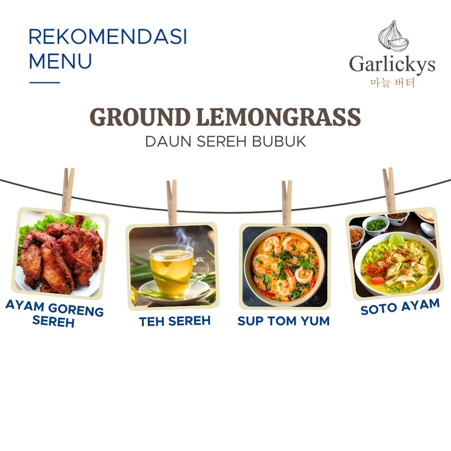 Ground Lemongrass Powder Natural Herbs Spices Fresh Pure Premium Quality