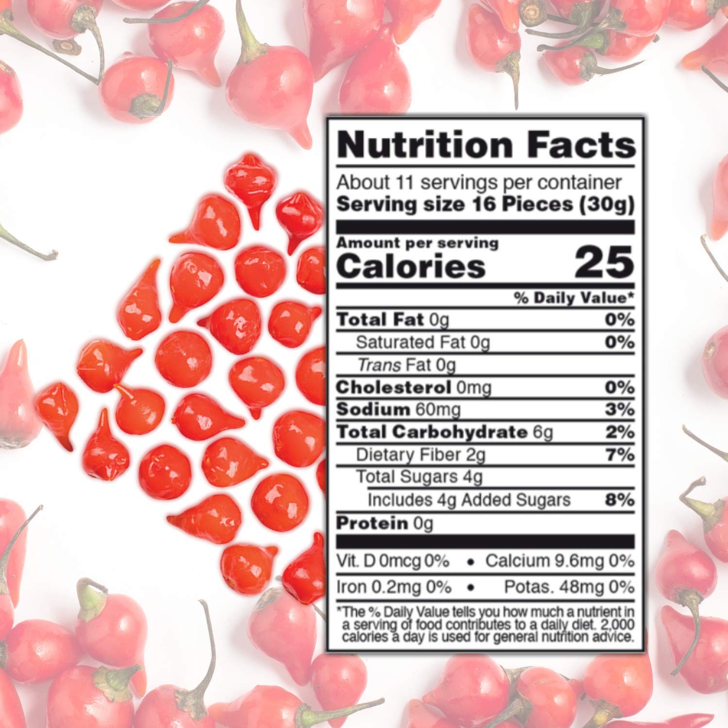 Roland Foods Red Sweety Drop 28 Ounce (Pack of 1), Orange to Dark