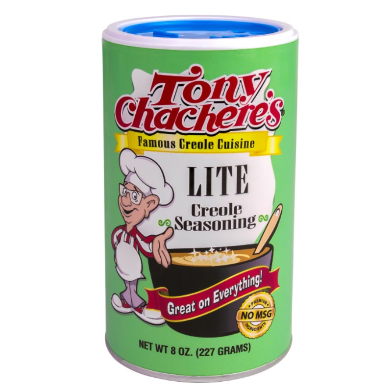 2x Tony Chachere’s Lite Creole Seasoning Spice Cooking Kitchen Flavor New 8oz