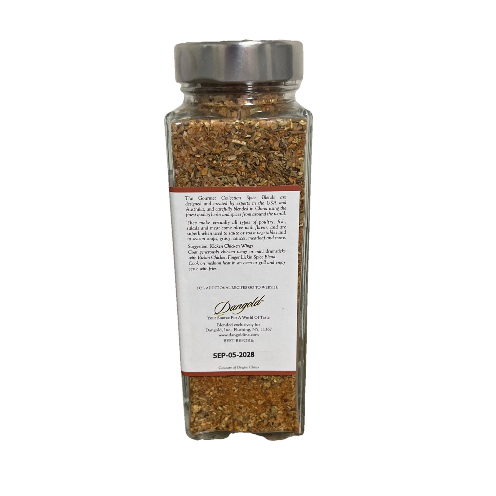 The Gourmet Collection Spice Blends Kickin Chicken Finger Lickin Blend 9.17 oz
