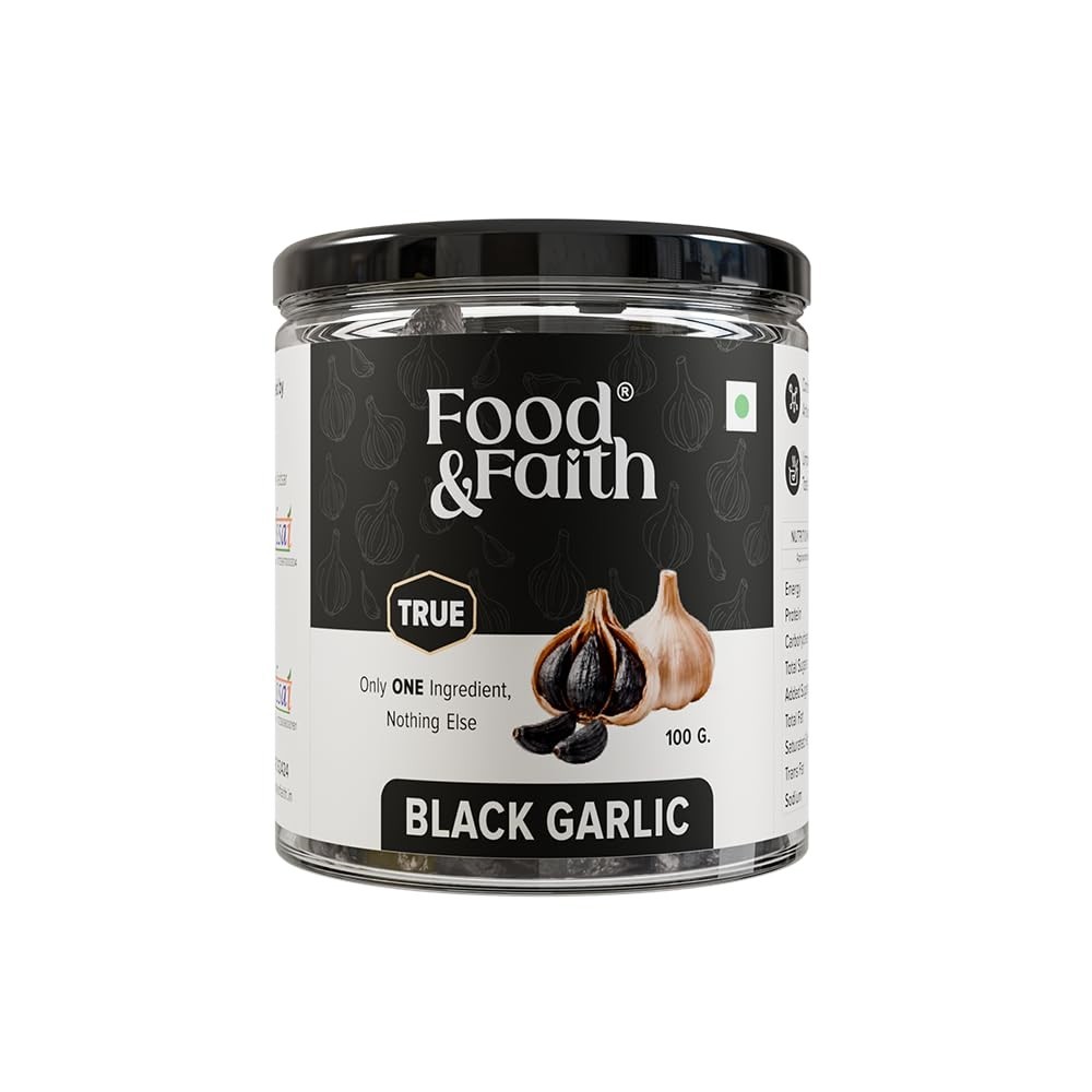 Premium Black Garlic Cloves (100g) – Naturally Fermented Whole Garlic