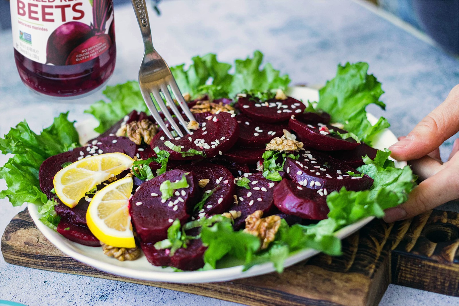 Sliced Pickled Beets, 16oz (2 Pack) | Sweet & Tangy, Great Salad Topper, Non …