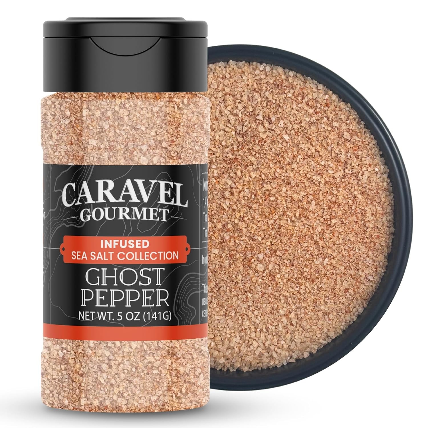Ghost Pepper Sea Salt Cooking Grilling & Finishing – Chili-Infused Spicy