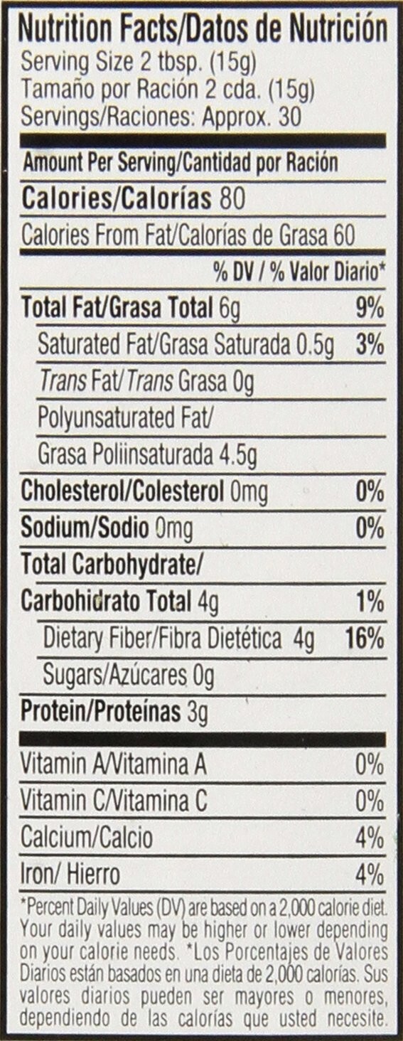 Organic Flax Seed, Ground, 16-Ounce