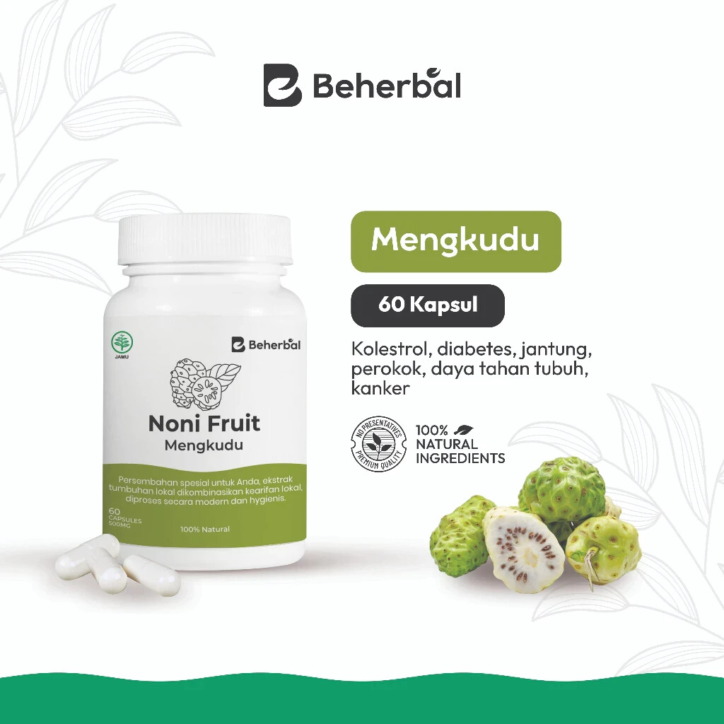 Noni Caps Natural Organic Herbs Spices Fresh Pure Hygienic Premium